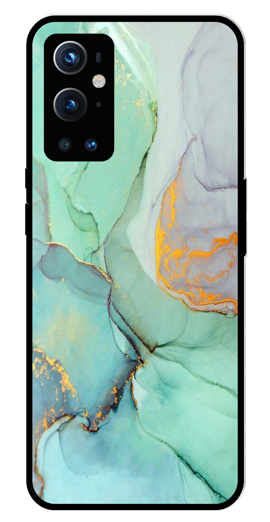 Marble Design Metal Mobile Case for OnePlus 9 Pro