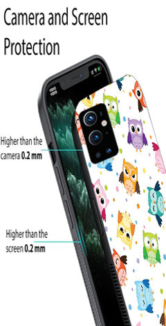 Owls Pattern Metal Mobile Case for OnePlus 9 Pro