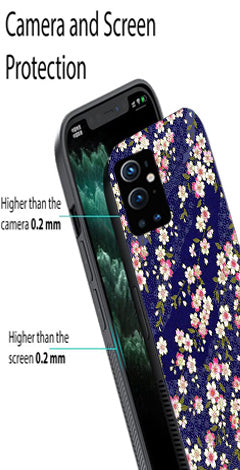 Flower Design Metal Mobile Case for OnePlus 9 Pro