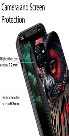 Owl Design Metal Mobile Case for OnePlus 9 Pro