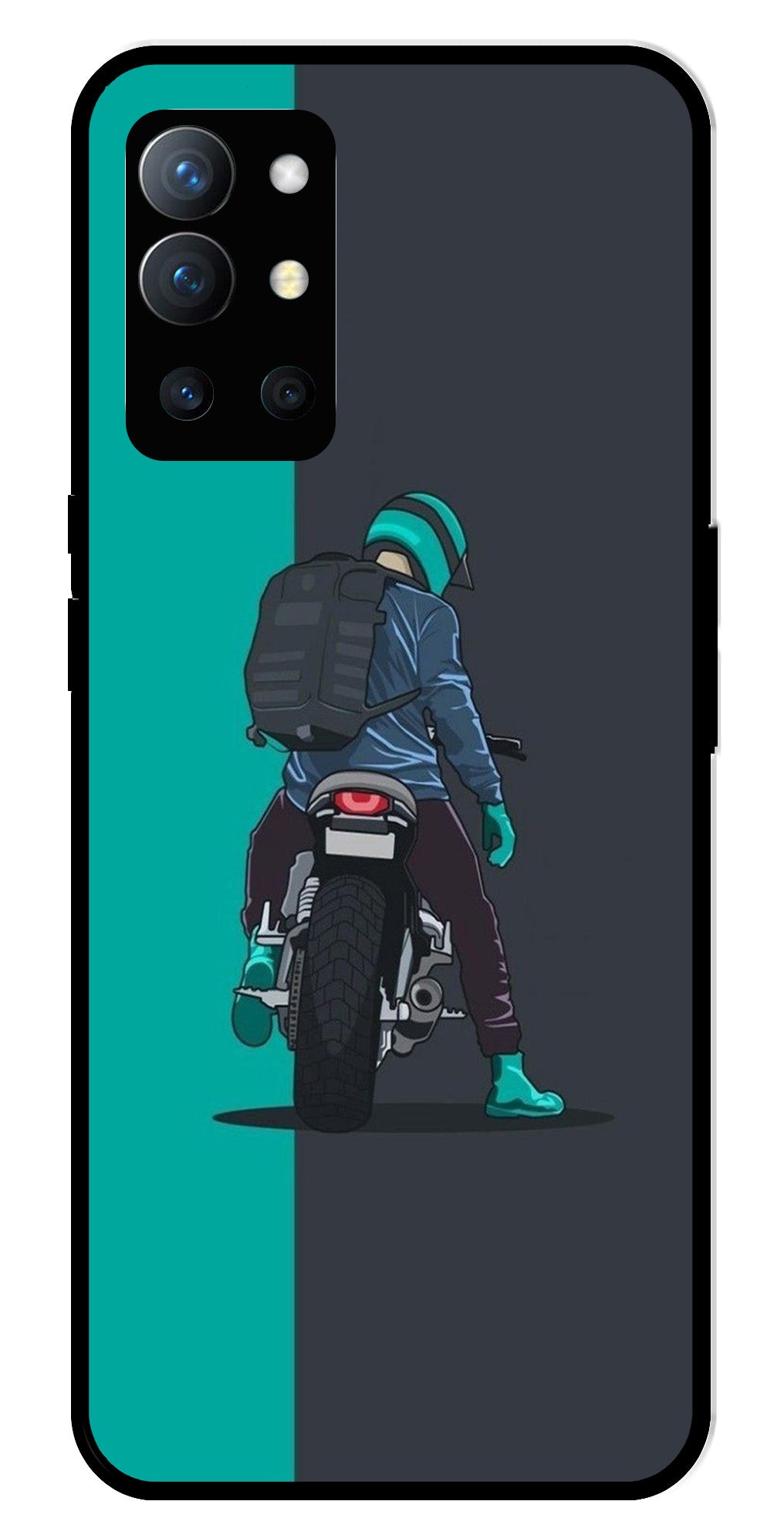 Bike Lover Metal Mobile Case for OnePlus 9R
