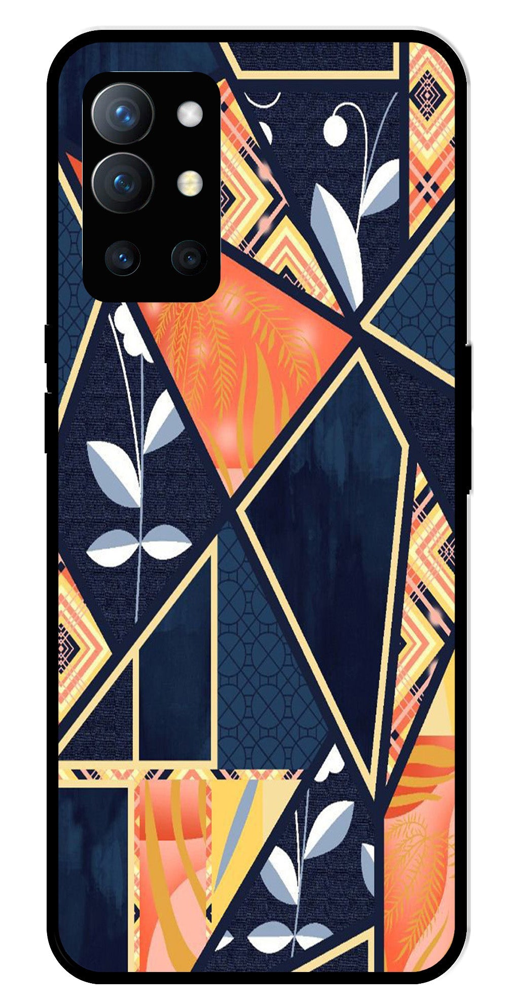 Marble Design Metal Mobile Case for OnePlus 9R