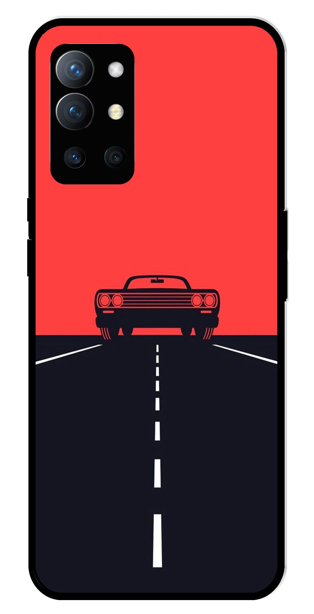 Car Lover Metal Mobile Case for OnePlus 9R