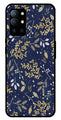 Floral Pattern  Metal Mobile Case for OnePlus 9R
