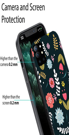 Floral Pattern2 Metal Mobile Case for OnePlus 9R