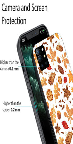 Autumn Leaf Metal Mobile Case for OnePlus 9R