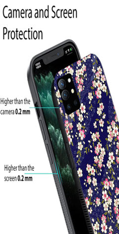 Flower Design Metal Mobile Case for OnePlus 9R