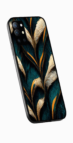 Feathers Metal Mobile Case for OnePlus 9R   (Design No -30)