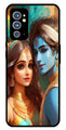 Lord Radha Krishna Metal Mobile Case for OnePlus 9RT