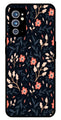 Floral Pattern Metal Mobile Case for OnePlus 9RT
