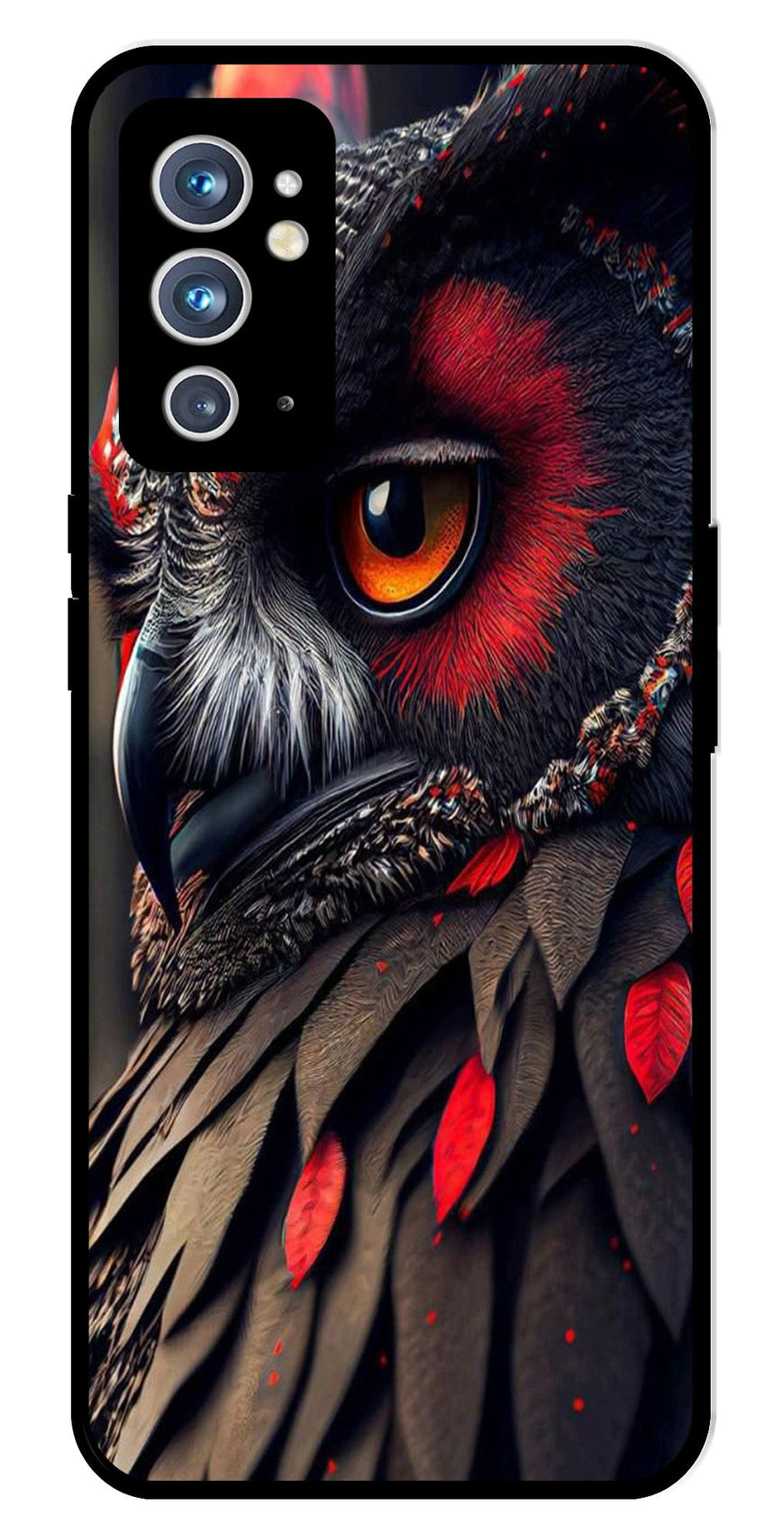 Owl Design Metal Mobile Case for OnePlus 9RT