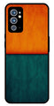 Orange Green Pattern Metal Mobile Case for OnePlus 9RT