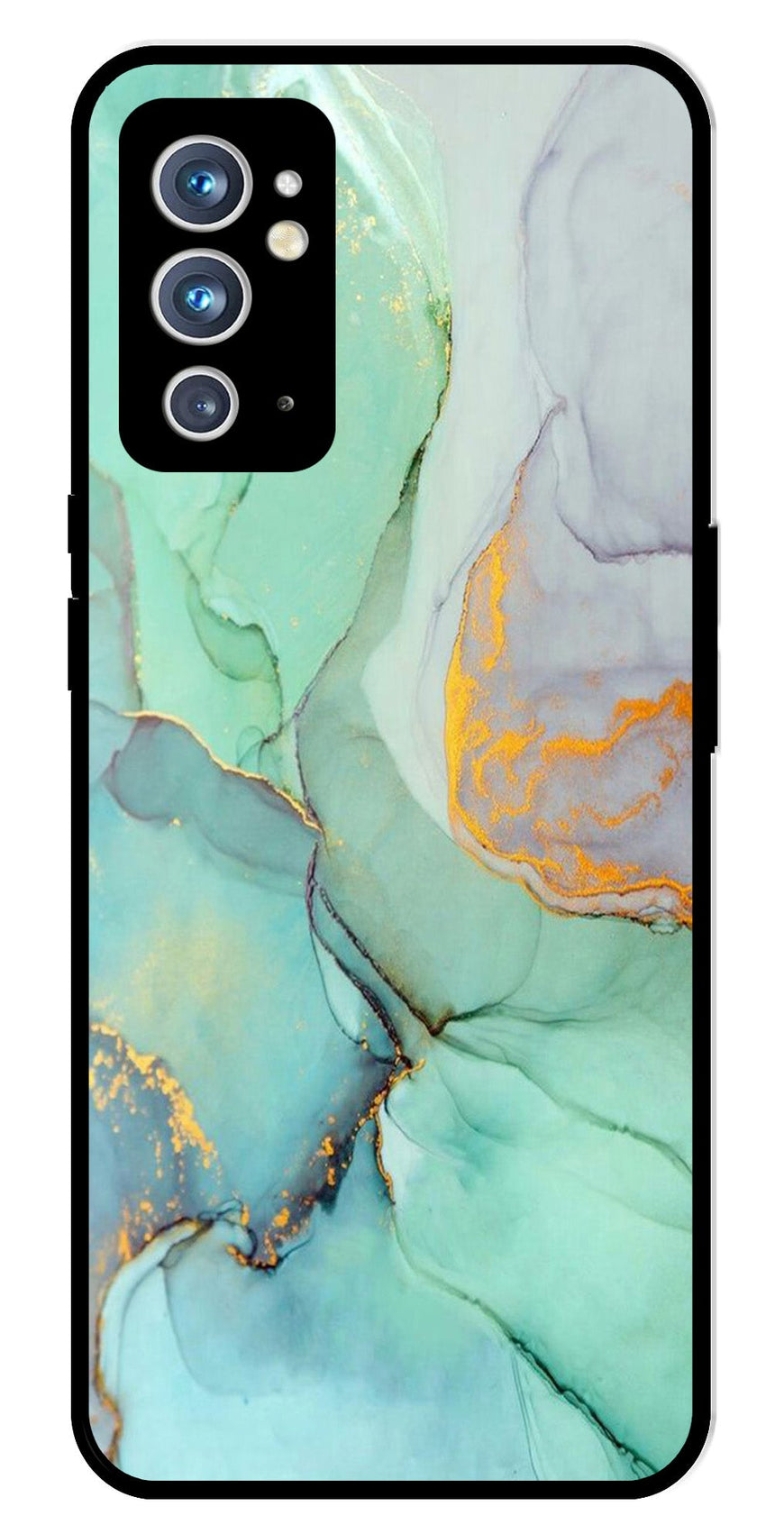 Marble Design Metal Mobile Case for OnePlus 9RT