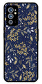 Floral Pattern  Metal Mobile Case for OnePlus 9RT