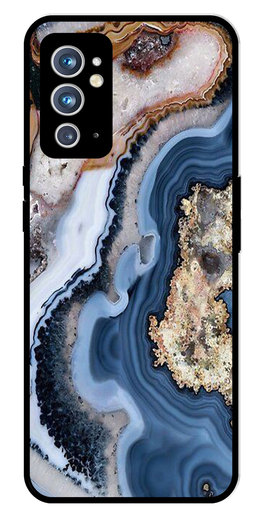 Marble Design Metal Mobile Case for OnePlus 9RT