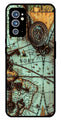 Map Design Metal Mobile Case for OnePlus 9RT