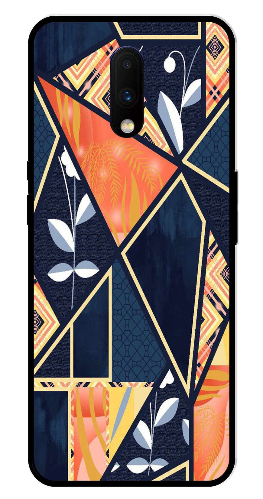 Marble Design Metal Mobile Case for OnePlus 7