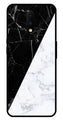 Black White Marble Design Metal Mobile Case for OnePlus 7