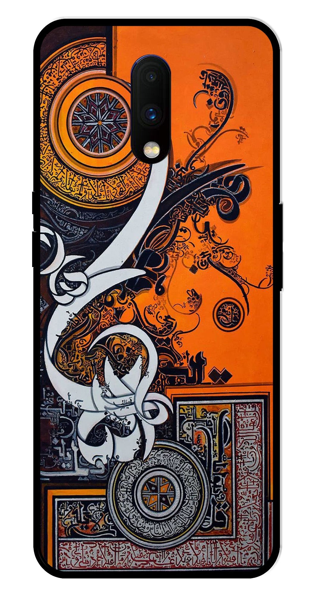 Qalander Art Metal Mobile Case for OnePlus 7