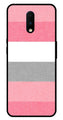 Pink Pattern Metal Mobile Case for OnePlus 7