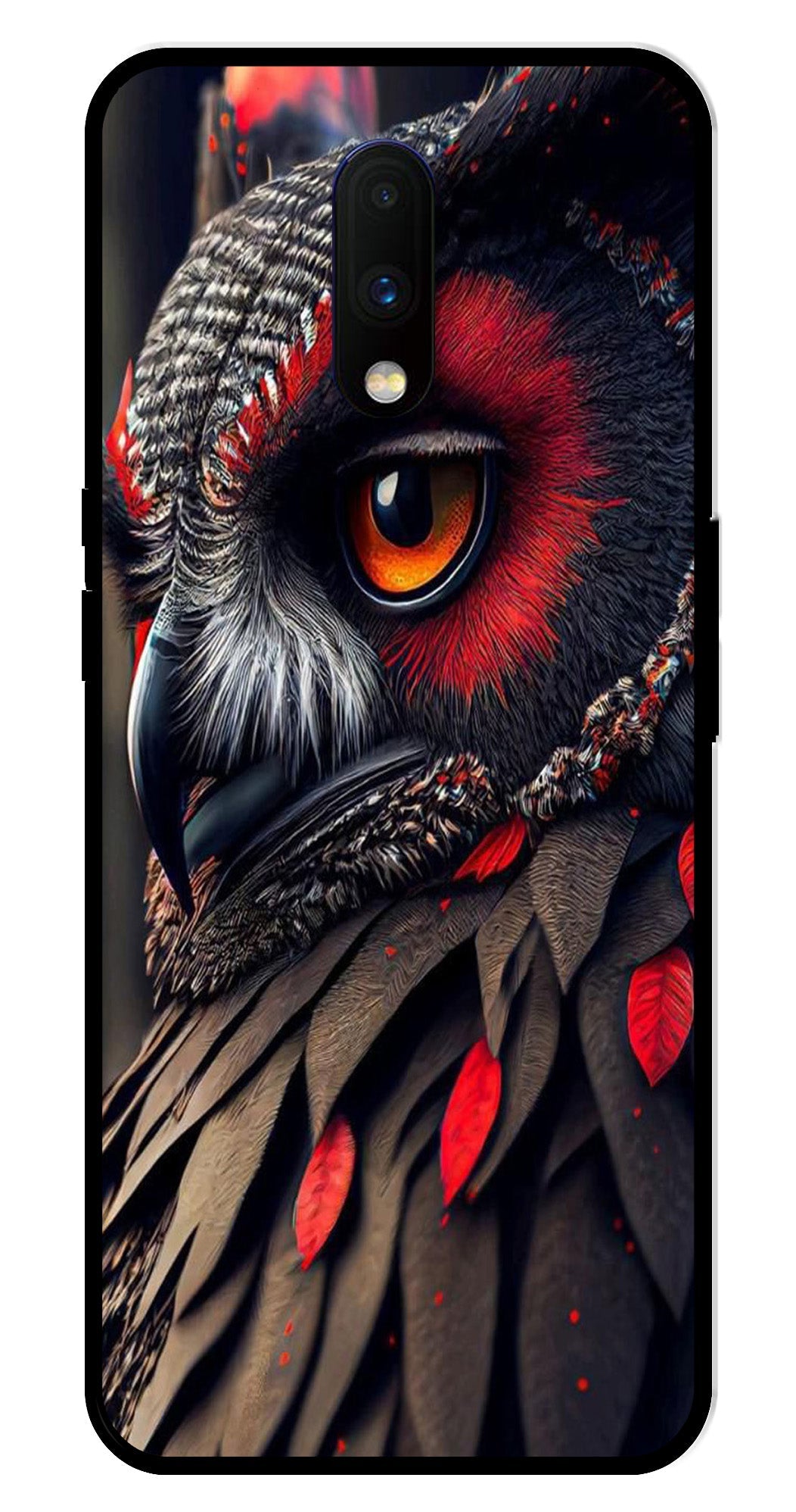 Owl Design Metal Mobile Case for OnePlus 7