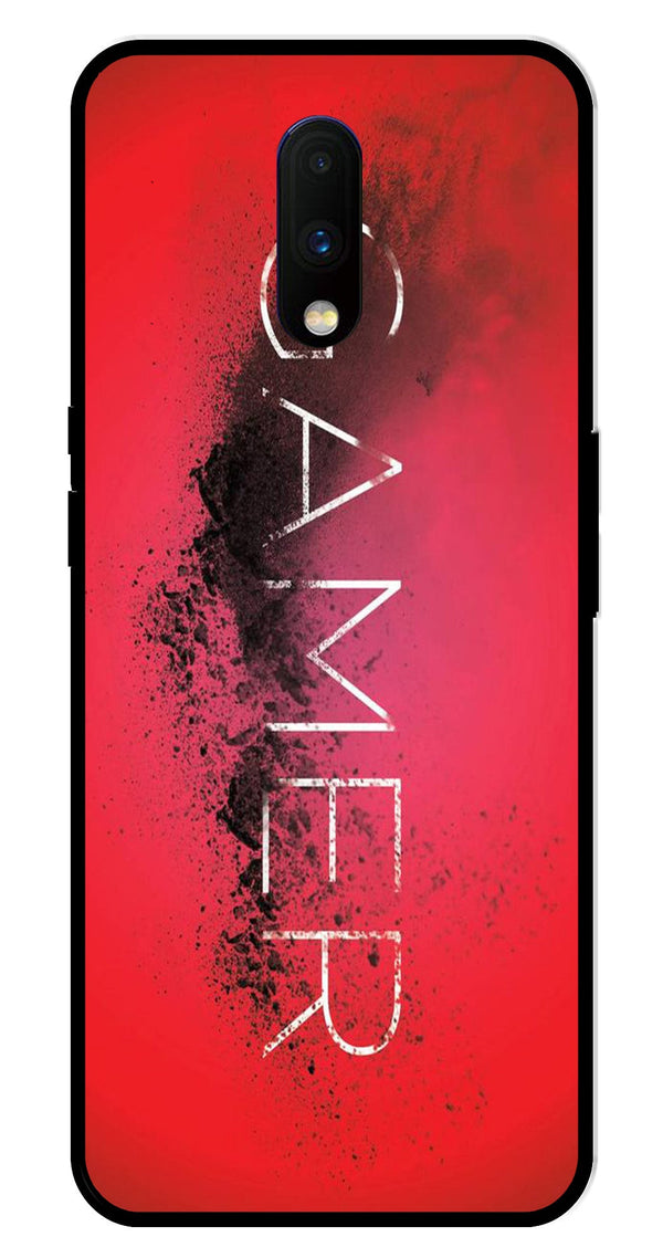 Gamer Pattern Metal Mobile Case for OnePlus 7