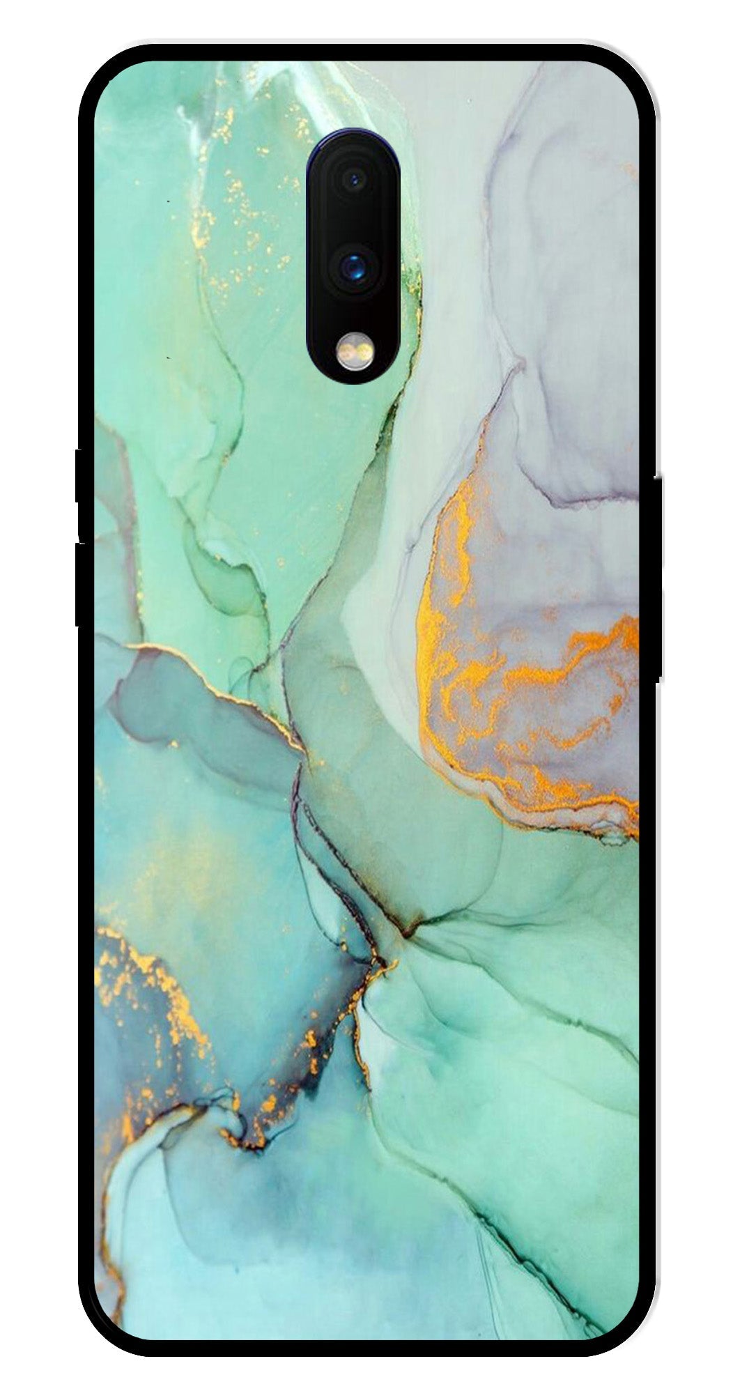 Marble Design Metal Mobile Case for OnePlus 7
