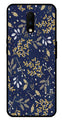 Floral Pattern  Metal Mobile Case for OnePlus 7