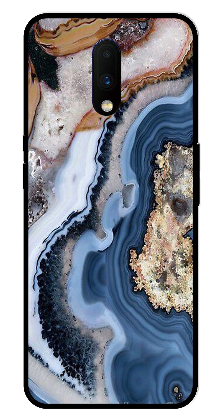 Marble Design Metal Mobile Case for OnePlus 7