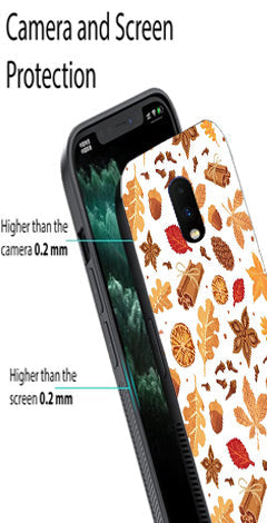 Autumn Leaf Metal Mobile Case for OnePlus 7