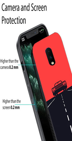 Car Lover Metal Mobile Case for OnePlus 7
