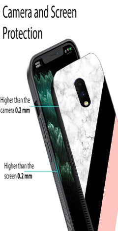 Marble Design Metal Mobile Case for OnePlus 7