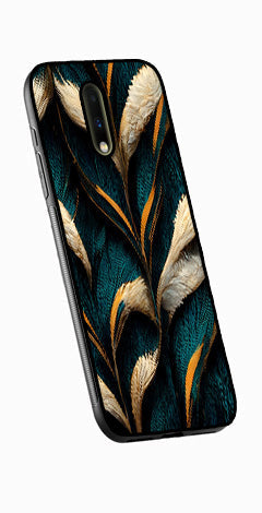 Feathers Metal Mobile Case for OnePlus 7  (Design No -30)