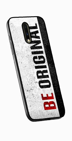 Be Original Metal Mobile Case for OnePlus 7  (Design No -38)