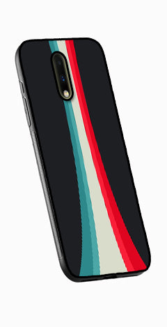 Modern Art Colorful Metal Mobile Case for OnePlus 7  (Design No -48)