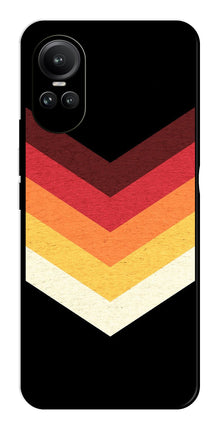 MultiColor Arrow Metal Mobile Case for Oppo Reno 10 Pro 5G