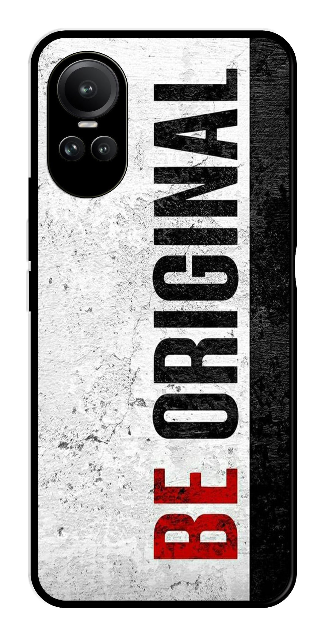 Be Original Metal Mobile Case for Oppo Reno 10 Pro 5G   (Design No -38)