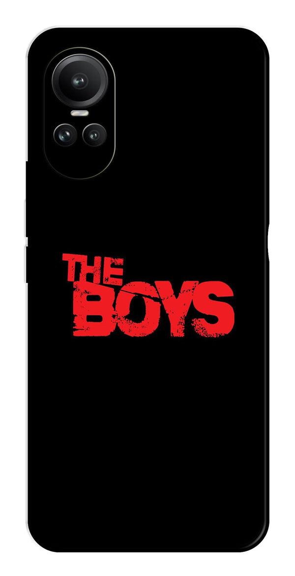 The Boys Metal Mobile Case for Oppo Reno 10 5G   (Design No -44)