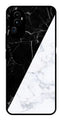 Black White Marble Design Metal Mobile Case for Oppo Reno 10 Pro Plus 5G   (Design No -09)