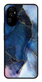 Blue Marble Metal Mobile Case for Oppo Reno 10 Pro Plus 5G   (Design No -34)