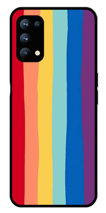 Rainbow MultiColor Metal Mobile Case for Oppo Reno 5 Pro 5G
