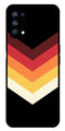 MultiColor Arrow Metal Mobile Case for Oppo Reno 5 Pro 5G   (Design No -04)