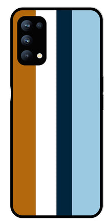 MultiColor Pattern Metal Mobile Case for Oppo Reno 5 Pro 5G