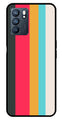 Muted Rainbow Metal Mobile Case for Oppo Reno 6 5G   (Design No -31)