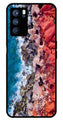 Sea Shore Metal Mobile Case for Oppo Reno 6 Pro 5G   (Design No -18)