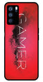 Gamer Pattern Metal Mobile Case for Oppo Reno 6 Pro 5G   (Design No -41)