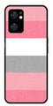 Pink Pattern Metal Mobile Case for Oppo Reno 7 5G   (Design No -23)