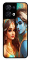 Lord Radha Krishna Metal Mobile Case for Oppo Reno 8 5G   (Design No -01)