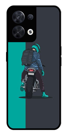 Bike Lover Metal Mobile Case for Oppo Reno 8 5G
