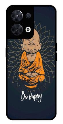 Be Happy Metal Mobile Case for Oppo Reno 8 5G